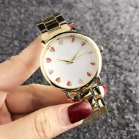 luxury women quartz watches heart shaped digital best selling watch ladies steel band dial wrist watch clock relogio feminino