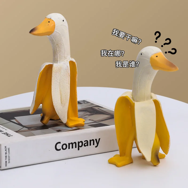 

Banana Friend Duck Cute Funny Creative Banana Duck Decoration Home Decoration Desktop Decoration Birthday Gift