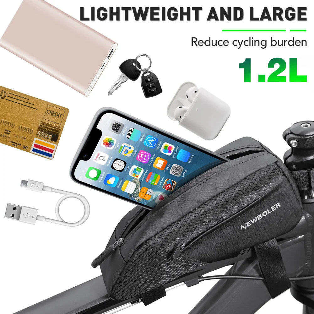 Сумка NEWBOLER велосипедная портативная л Ультралегкая