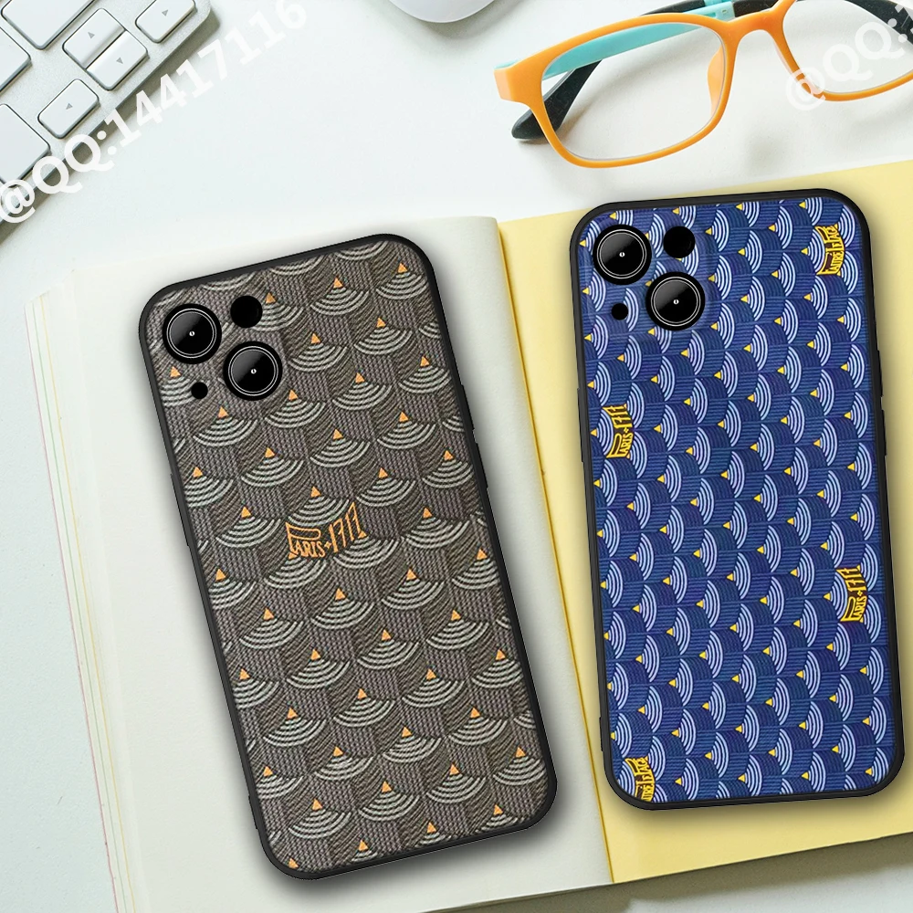 

Luxury brands for fashion girls faure la page phone case For iPhone 13 12 mini 11 pro xs max X XR 5 6 7 8 plus