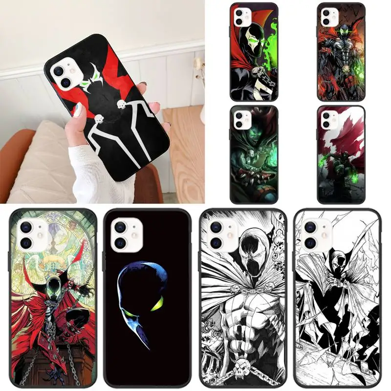 Comic-Spawn Phone Case For iPhone 11 12 Mini 13 Pro XS Max X 8 7 6s Plus 5 SE XR Shell | Mobile Cases &amp Covers