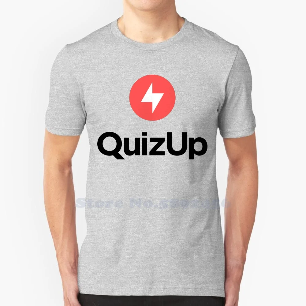 

QuizUp Brand Logo 2023 Streetwear T Shirt Top Quality Graphic Tees