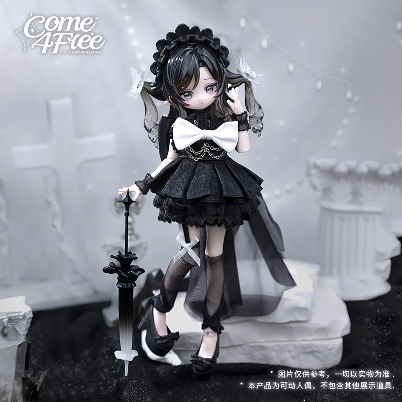 Фото COME4FREE Minty Ocean Gem Series 1/8 Bjd Blind Box Toys Mystery Box Фигурка 1/8 очков Супермодель Коллекционные рождественские подарки №4