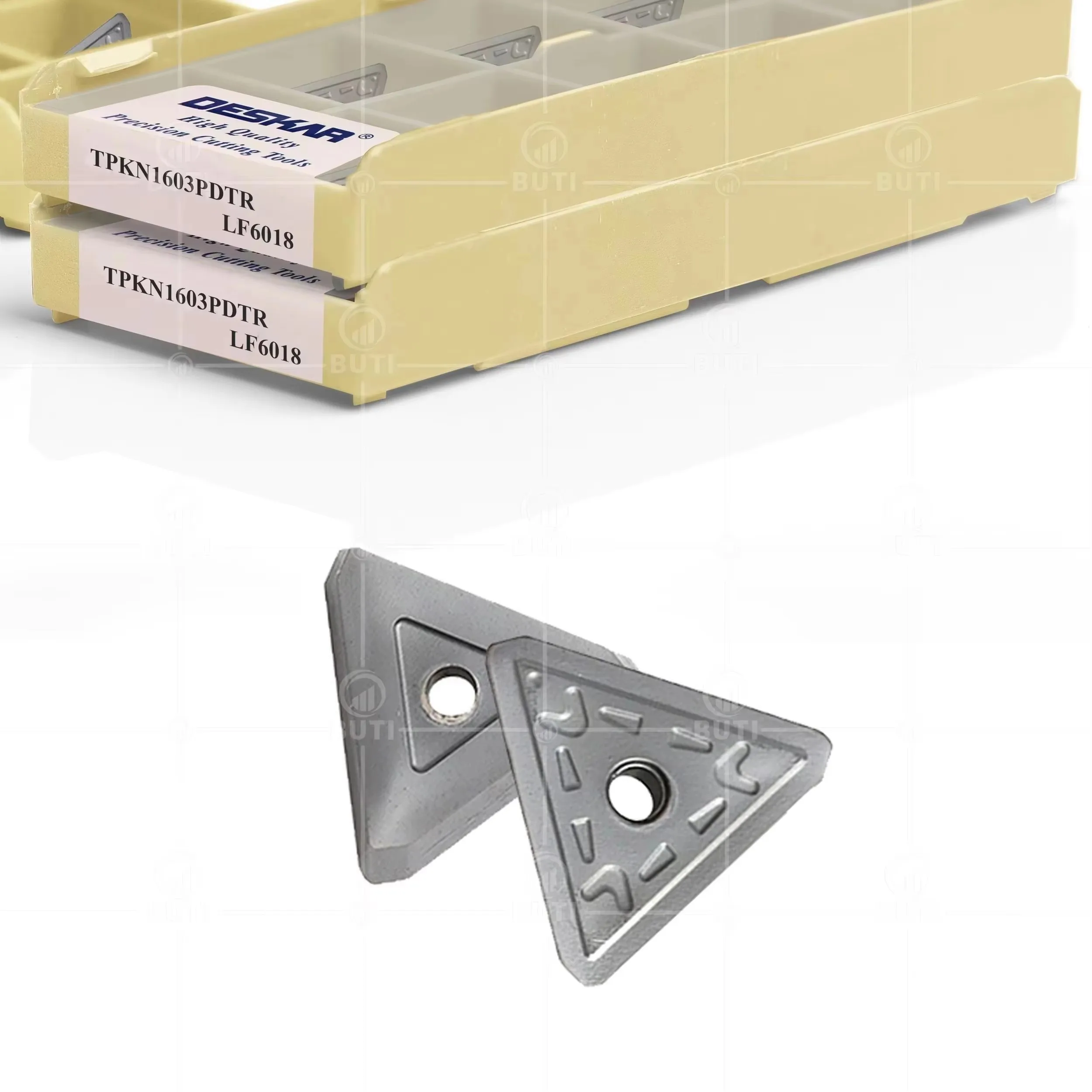 Фото DESKAR 100% Оригинальные фрезы TPKN1603PDTR TPKN2204PDTR LF6018 для токарных станков с ЧПУ, для обработки нержавеющей стали №2