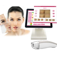 wholesale new 3d uv images digital smart facial skin analyzer for salon beauty shop with displayer