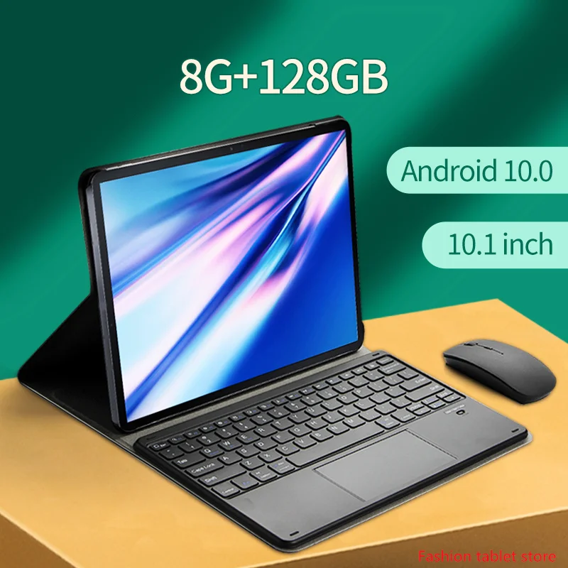 

Factory Direct Sales 10.1 Inch Tablet 4G Call Android 10.0 Tablet Bluetooth Dual Card Dual Standby 8G+128GB Ten-core Tablet Pc