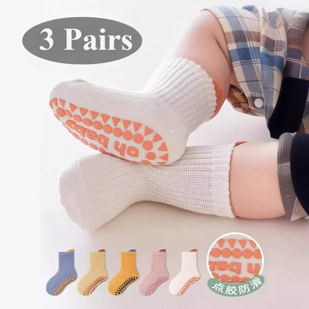 3 пары Детские хлопковые носки