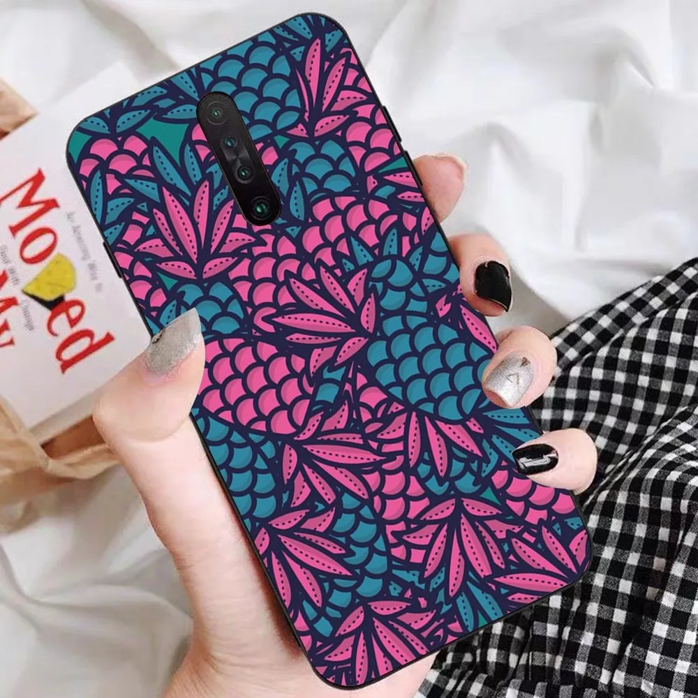 Чехол для телефона с фруктами ананаса Redmi 5 6 7 8 9 10 plus pro A GO K20 K30 K40 F3 Fundas