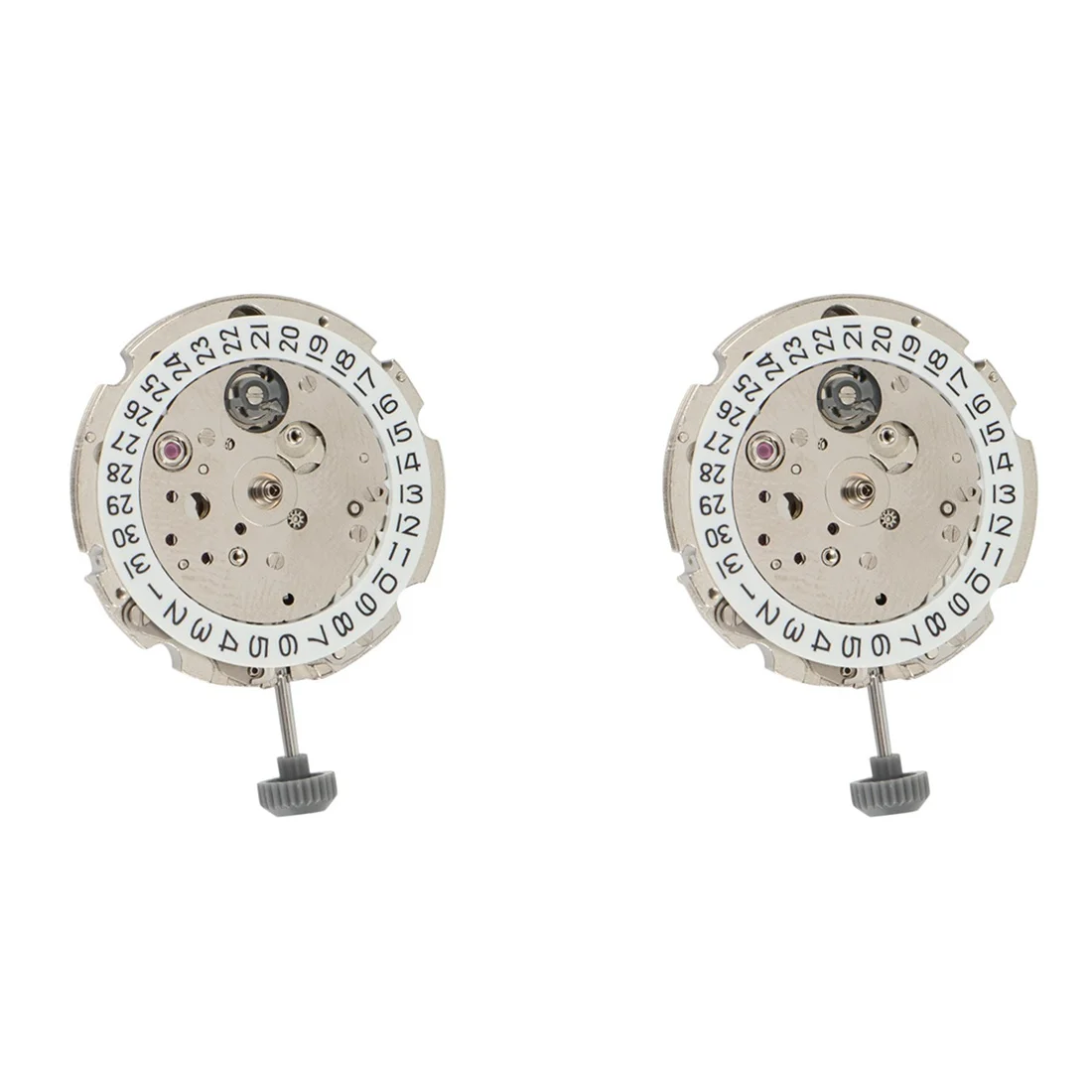 

2Pcs 8215 Movement 21 Jewels Automatic Mechanical Date Setting High-Precision Movement