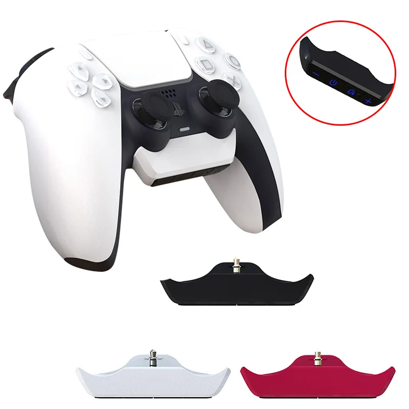 

Усилитель звука с ручкой, адаптер для стереозвука и наушников, преобразователь для наушников с микрофоном для беспроводного контроллера PS5,...