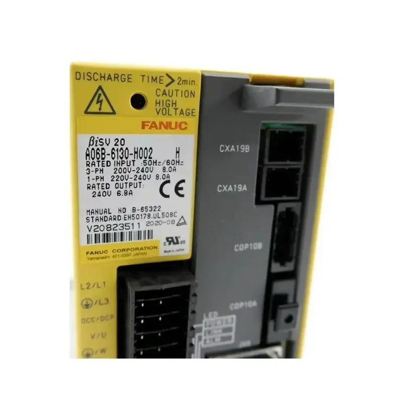 Совершенно новый модуль усилителя сервопривода FANUC A06B-6130-H002 A06B 6130 H002