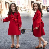 girls woolen coat jacket outwear 2022 fashion plus thicken spring autumn cotton%c2%a0overcoat outfits%c2%a0sport tracksuits tops children