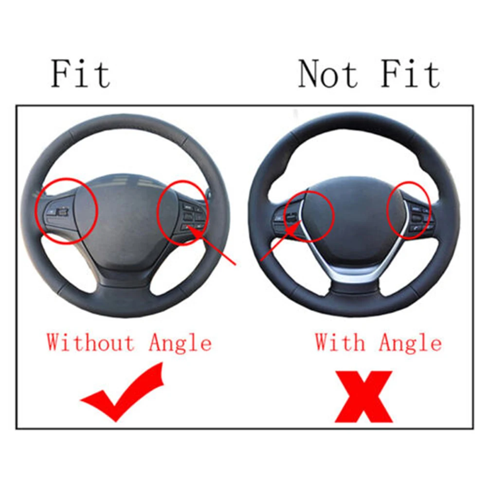 

Cover Steering Wheel Cover For BMW 3 Series 2013-2018 For BMW 1 Series F20 12-19 Trim Accessories Chrome Plated