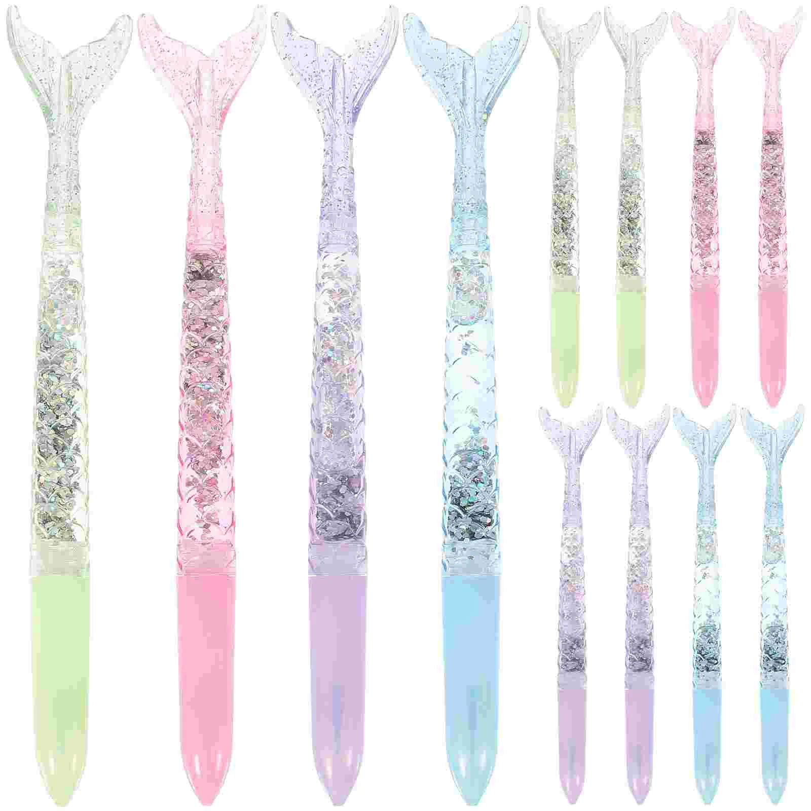 

12 Pcs Kids Gifts Mermaid Gel Pen Pens Ballpoint Adorable Children Students Writing