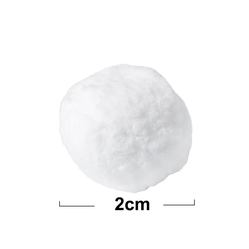 

Мягкие белые шары с помпоном, 1-6 см