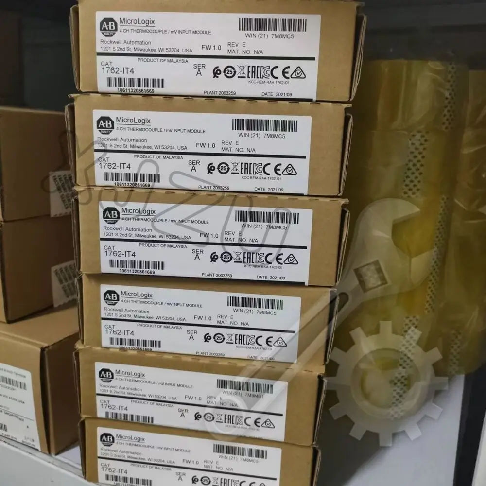 

Новая Заводская герметизация 1762-IT4 /A микрологикс темопара/мВ модуль 1762IT4 1 шт.