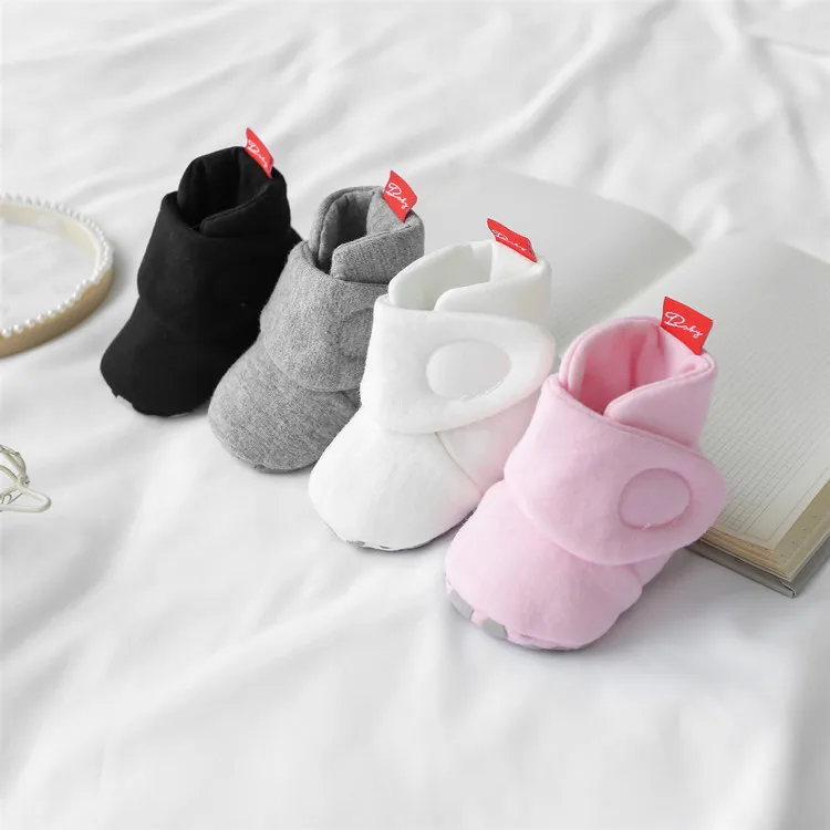 

Baby Shoes 0-1 Years Old Soft-soled Toddler Shoes Spring and Autumn Baby Cotton Cloth Shoes Baby Shoes