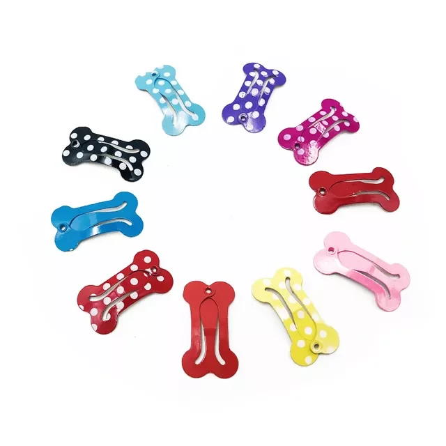 

2022 10pcs/lot Start Pet Dog Hairpin About 2cm Small Puppy Cat Hair Clips Pet Hair Accessories Dog Hair Grooming