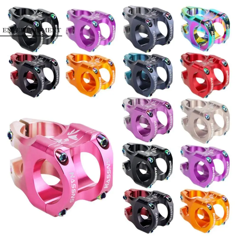 

1PC MTB High-Strength Lightweight Bicycle Stem CNC Aluminum Alloy Adjustable Stem Riser For 35mm Bike Handlebar Bike Parts