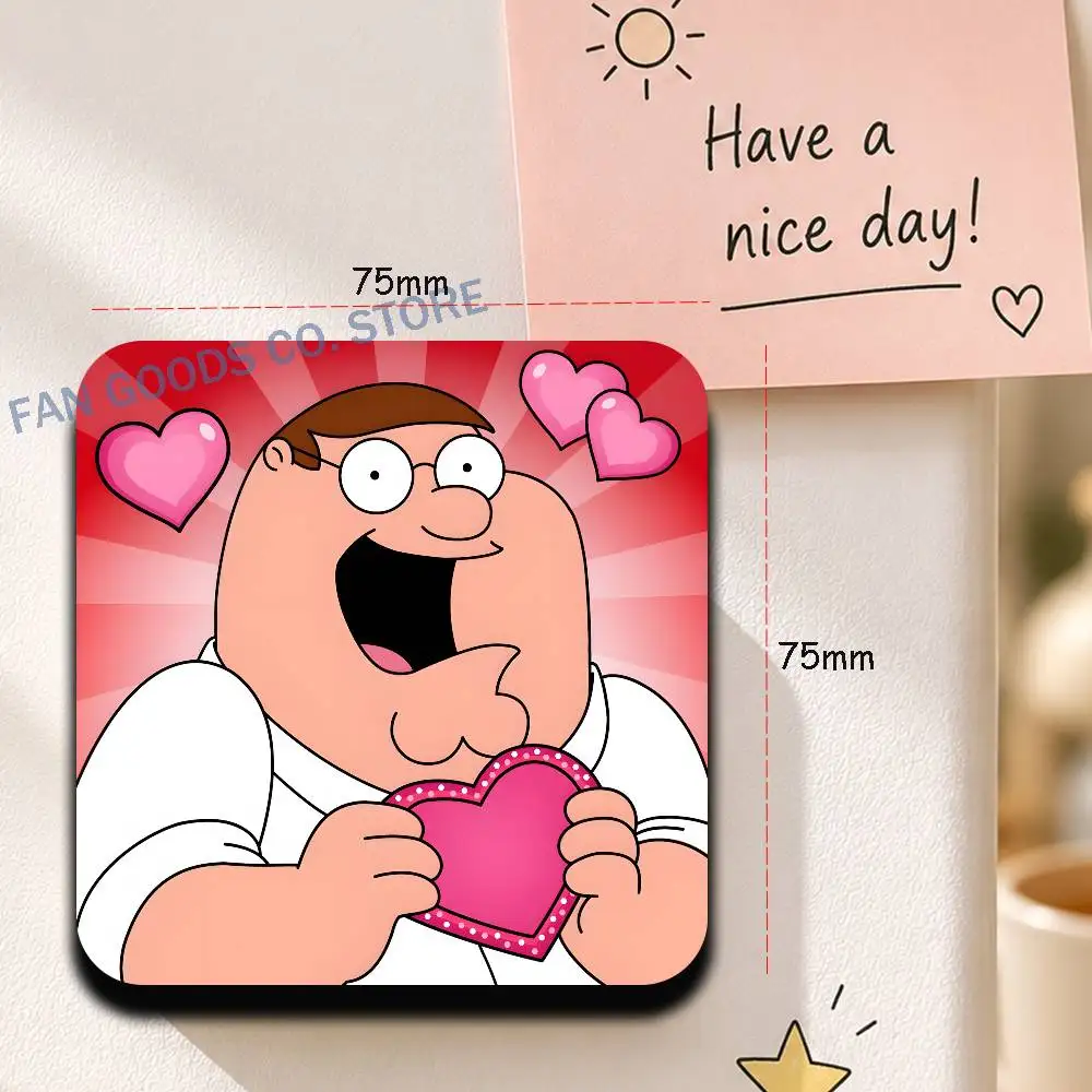 Фото Магнит на холодильник с сублимационной печатью Guy P-Peter Griffin: милые мультяшные аниме-магниты, персонализированные сублимационные изделия для кухни №5
