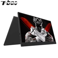t bao monitor touch screen portable monitor 1920x1080 hd ips 15 6 inch display touch screen monitor 8000mah rechargeable battery