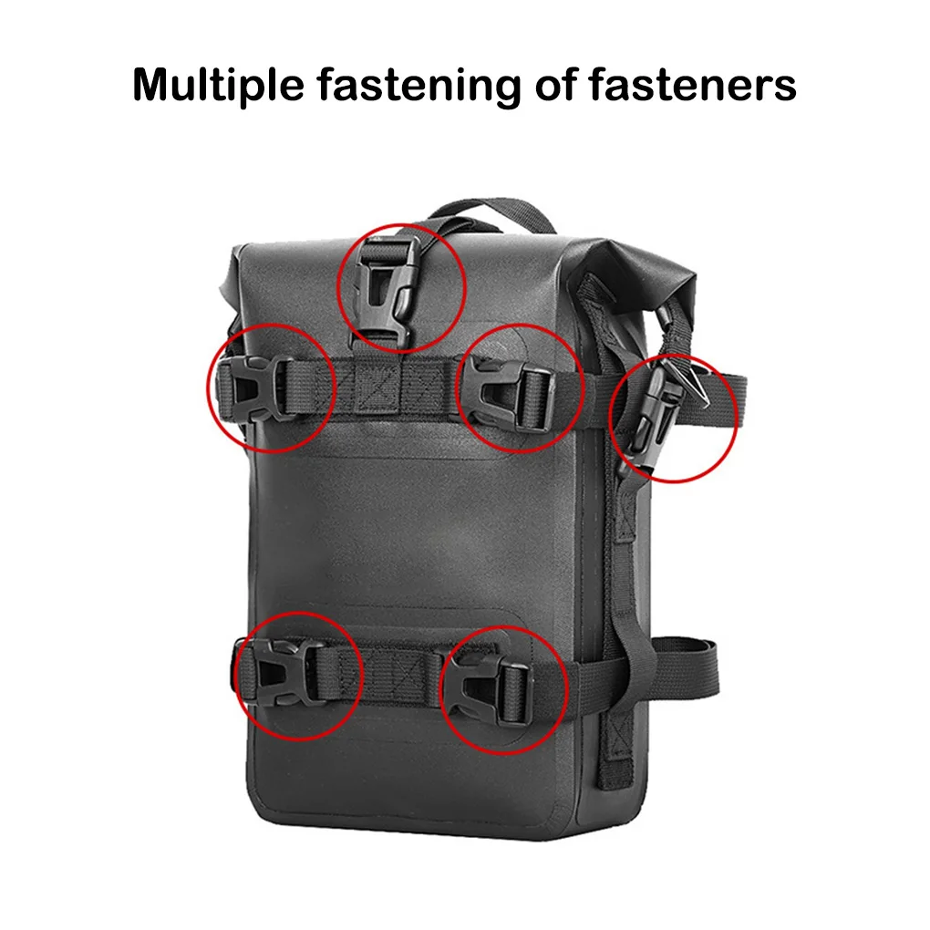 

Motorcycle Bumper Seat Side Bar Bag Anti-skid Protector Multifunctional