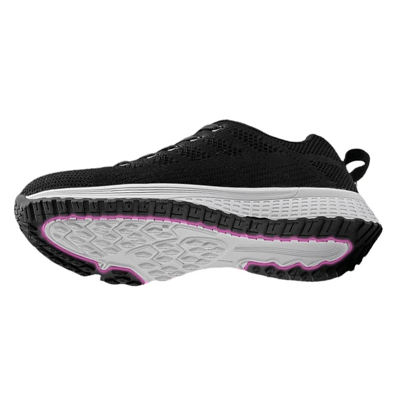 Fashion Light Sneakers for Women Wearable Anti-Skid Breathable Walking Shoe Color Blocking Soft Outdoor Hiking Training Footwear