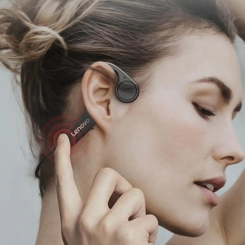 

Wireless Headset Built-in Mic Multifunctional IPX5 Waterproof Bone Conduction Bluetooth-compatible Sport Earphone Birthday Gift