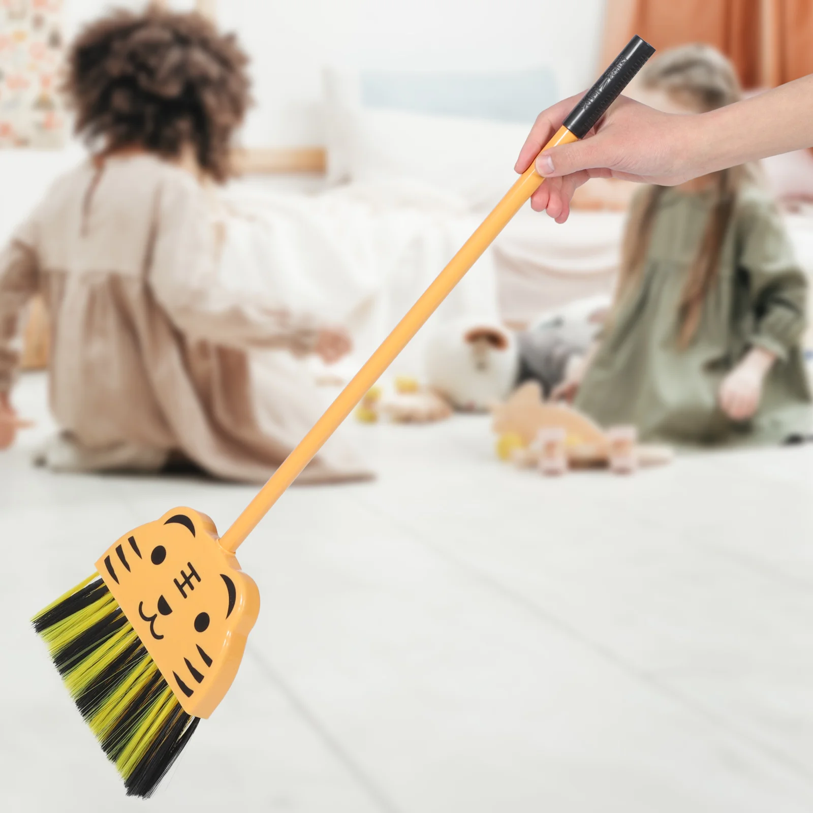 

Plastic Broom Kit Kids Simulation Cleaning Toy Toddler Educational Plaything