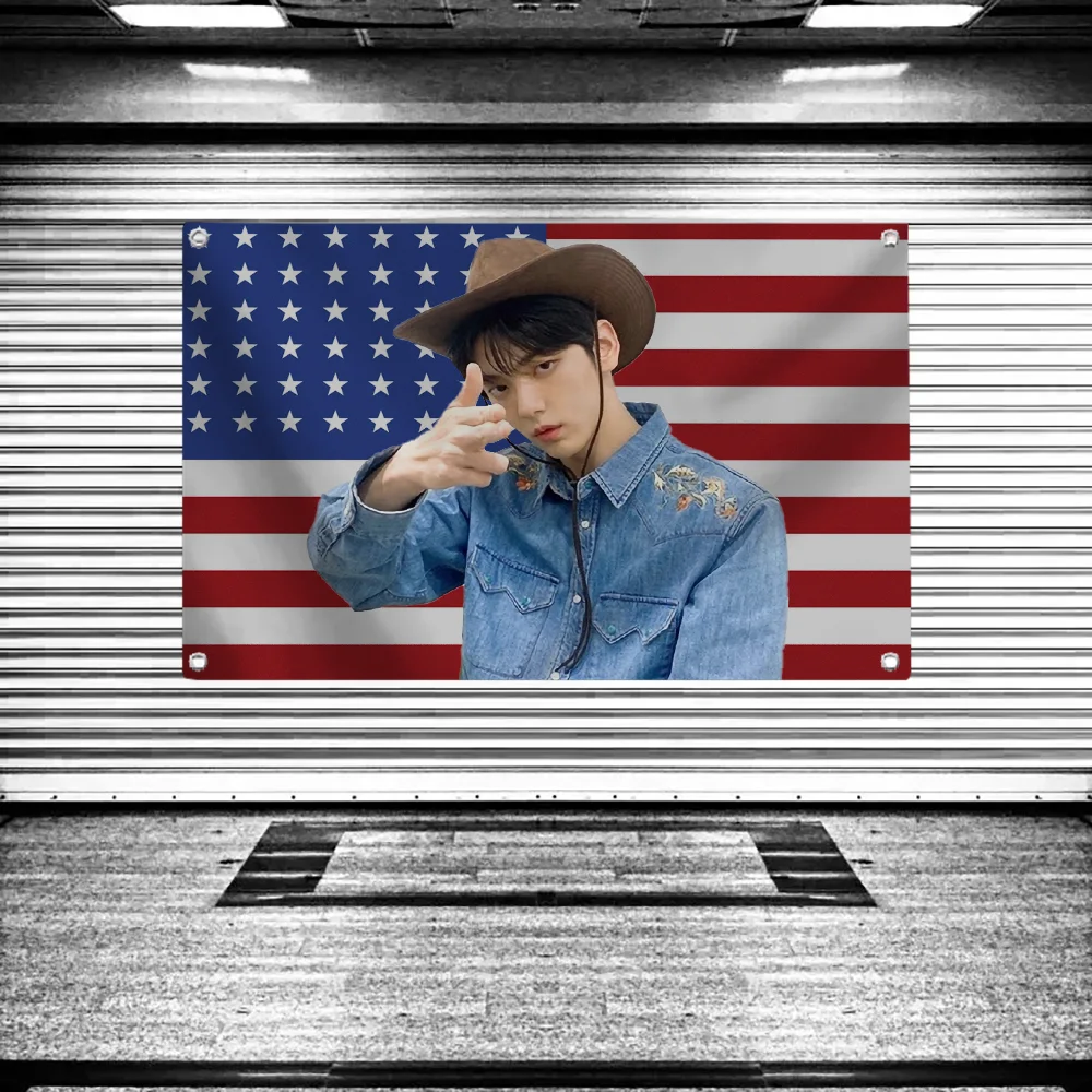 Флаги для комнат баннер украшение гаража флаг T-TXT S-soobin America уличные украшения