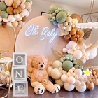 Прозрачный воздушный шар для вечеринки в честь первого дня рождения