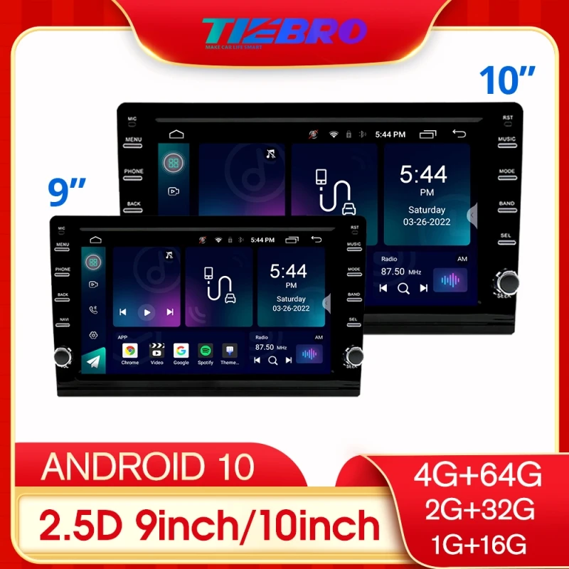 

9/10 Inch Android Universal Car Stereo Radio 2 DIN GPS Multimedia Video Player For Volkswagen Nissan Hyundai Kia Toyota Honda