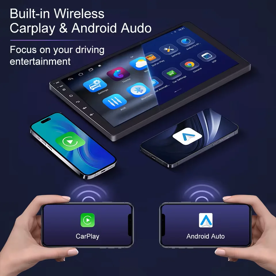 Фото Автомагнитола Android 16 с навигацией, мультимедиа и поддержкой Carplay&Auto для Suzuki Swift 2017-2021 годов №3