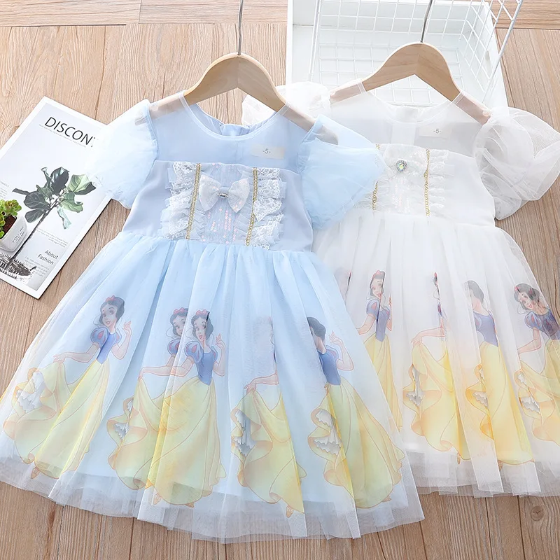 

Новинка, белоснежные вечерние платья для девочек, наряды для дня рождения, летняя детская одежда, милые модные платья в форме бабочки