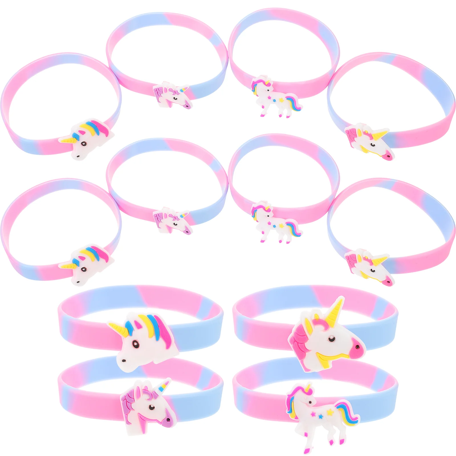 

12 шт., браслет в виде единорога