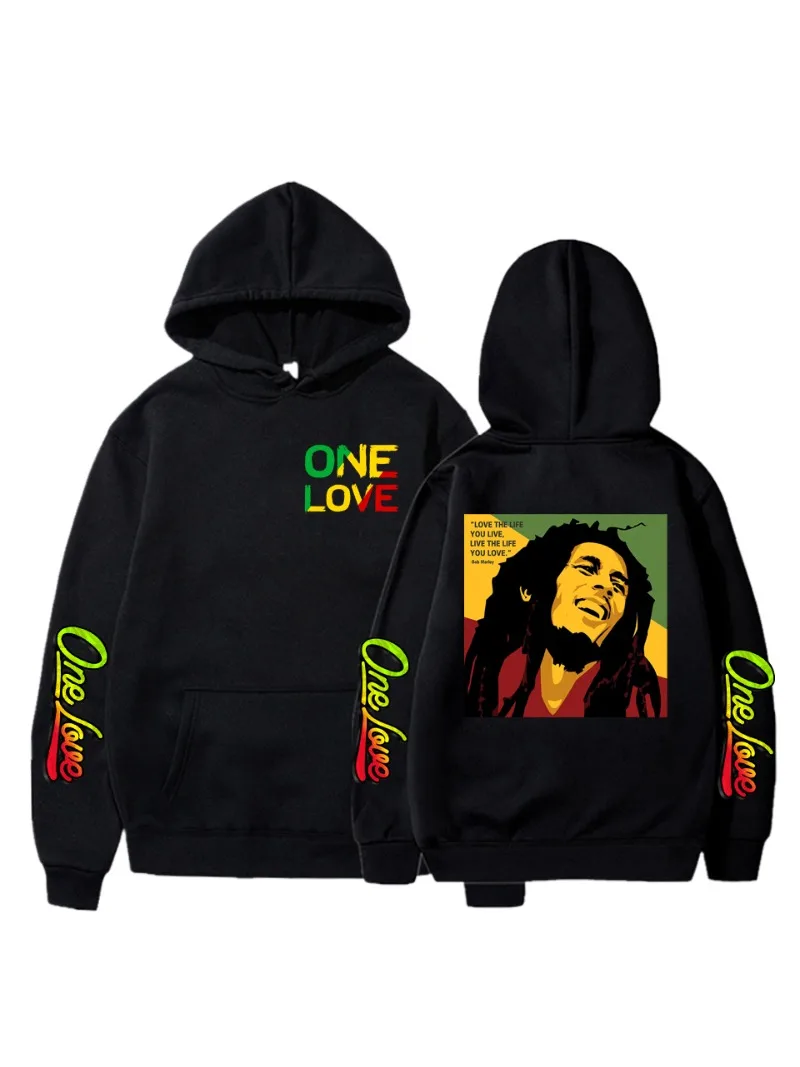 Bob Marley Sweatshirt - Men's Clothing - AliExpress