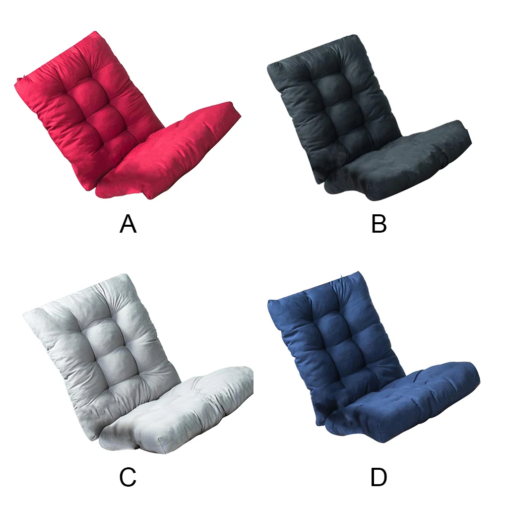 

2 Pcs Set Rocking Chair Cushion Anti-fading Seating Washer Lightweight Cleaning Sofa Cushion Good Elasticity Back