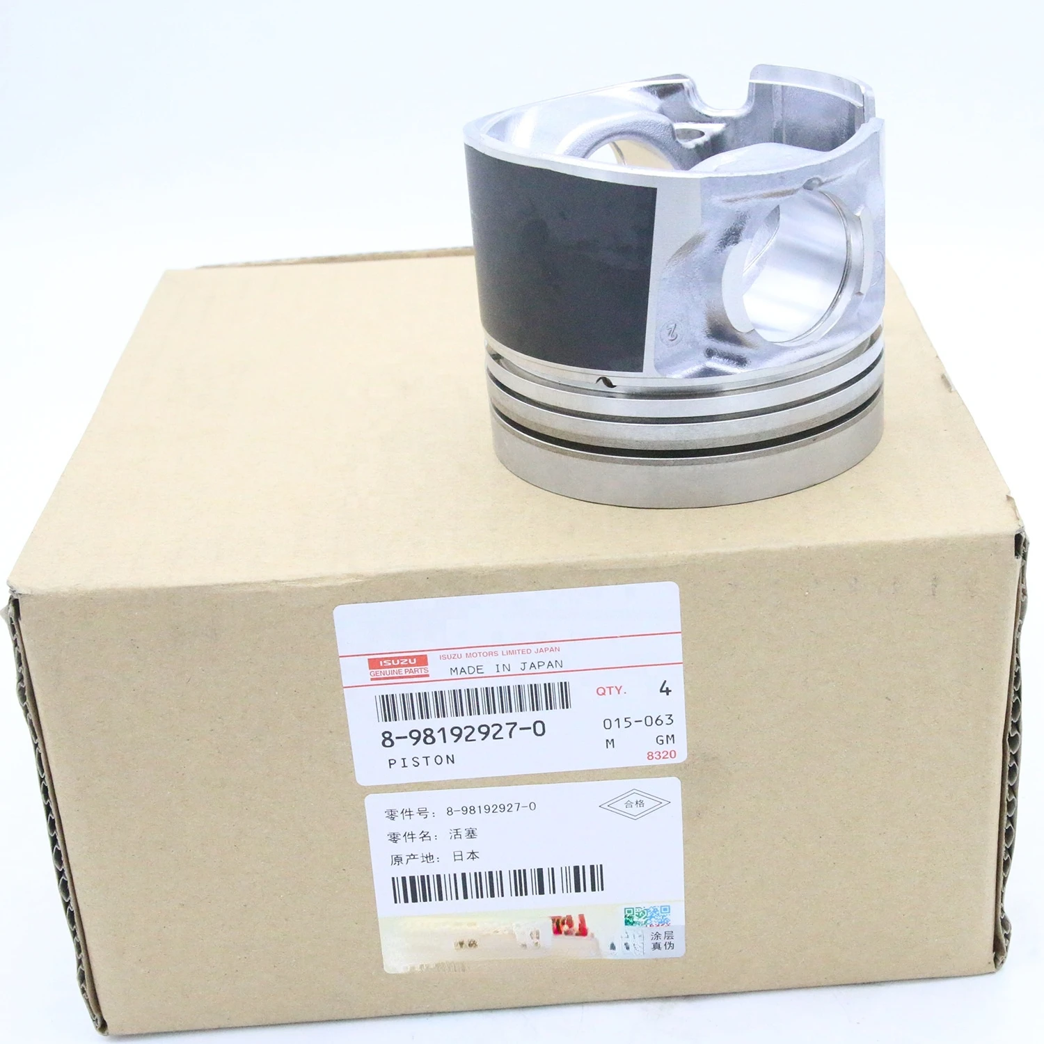 

original Other auto parts 4JJ1 8-98192927-0 8981929270 PISTON