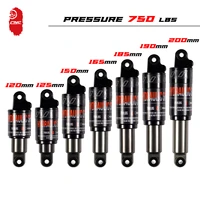 cnc bike rear shock absorber hydraulic shock absorbers for bicycle 120 125 150 165 185 190 200mm