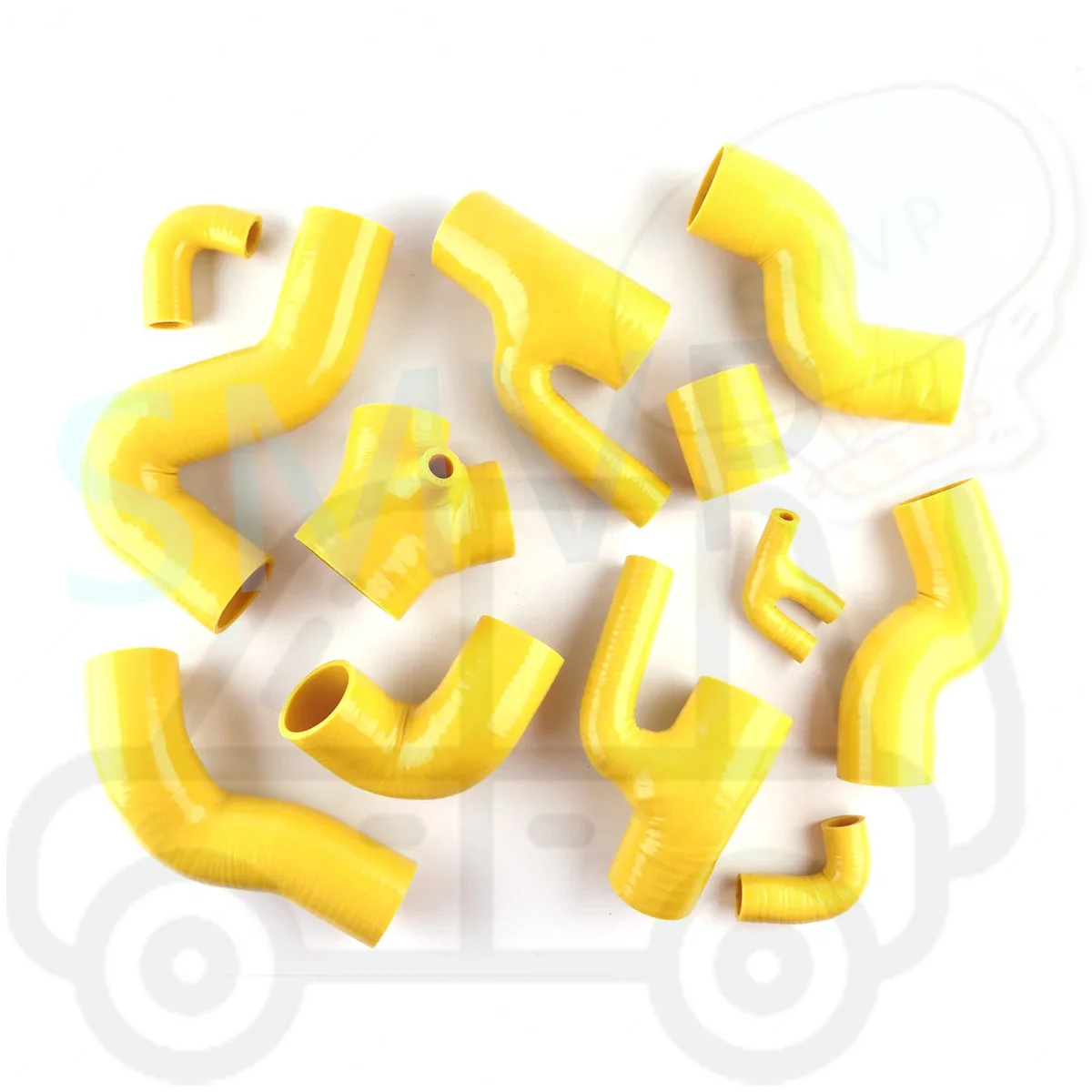 Для Audi S4 RS4 Biturbo A6 B5 2 7 T Bi-Turbo силиконовый индукционный впускной шланг 12 шт. запасные