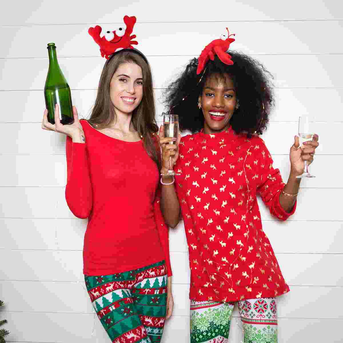 2 шт. повязка на голову с крабом и омаром раки головные уборы украшения для волос