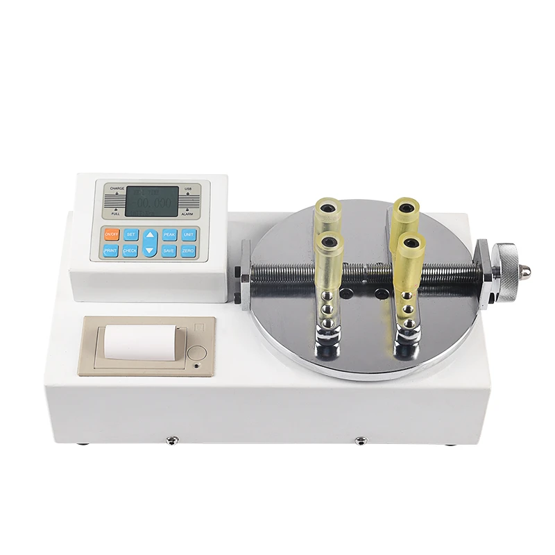 

Test Tubes Screw Caps Digital Bottle Cap Torque Meter with Printer