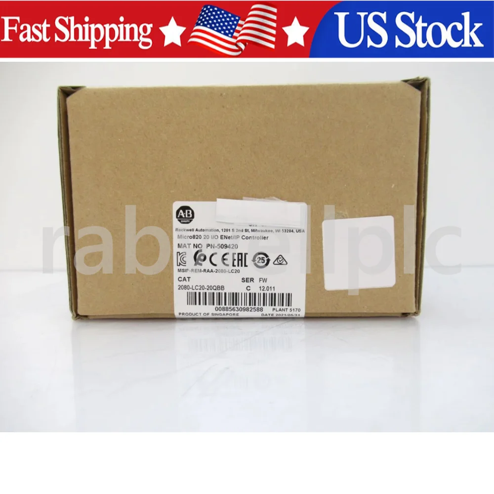 

Новый контроллер Allen Bradley 2080-LC20-20QBB Micro820 20 I/O ENet/IP