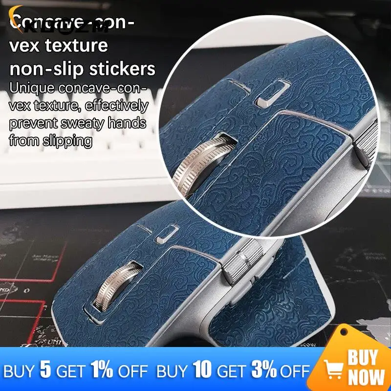

1pc For Logitech MX Master3 Anti-Slip Mouse Sticker Grip Tape Skate Handmade Sticker Non Slip Suck Sweat