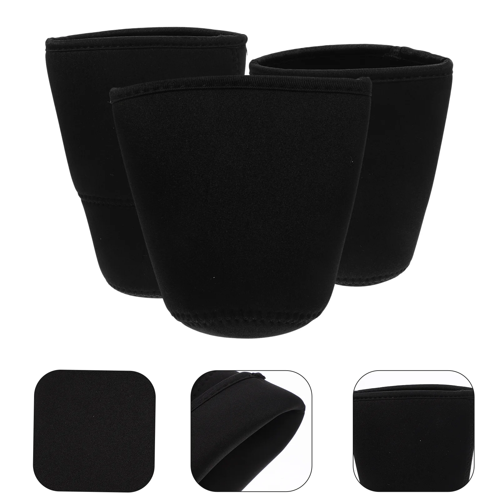 3pcs Cold Coffee Sleeves Iced Coffee Cup Cover Iced Coffee Cup Sleeves Cup Sleeves Coffee Reusable Sleeves