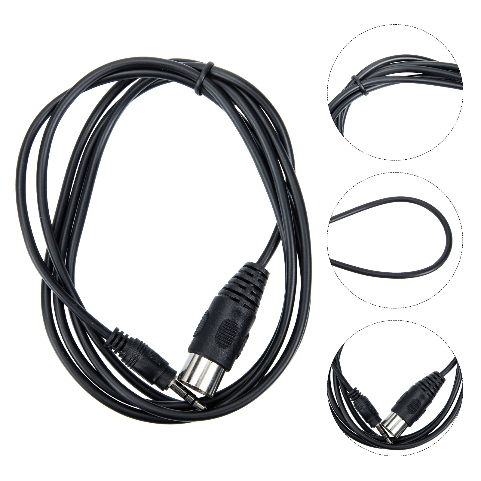 

Durable Drum Accessory Audio Cable Piano Adapter Radio Cable Connecting Cable