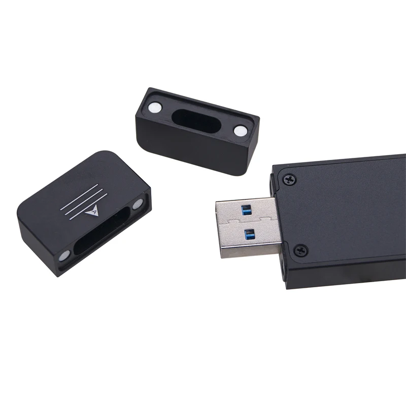Двойной протокол USB3.1 Тип C M.2 SATA NVME корпус SSD адаптер USB чехол M2 внешний Box RTL9210B