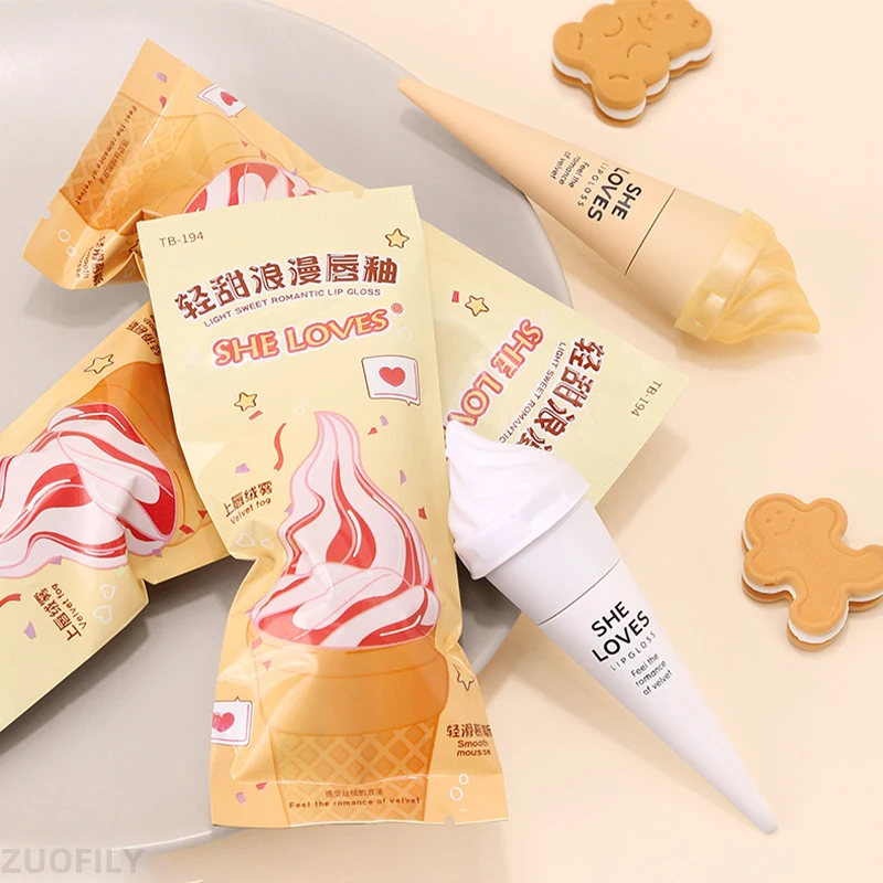 6 цветов охлаждающий летний тинт для губ шелковистая увлажняющая долговечная