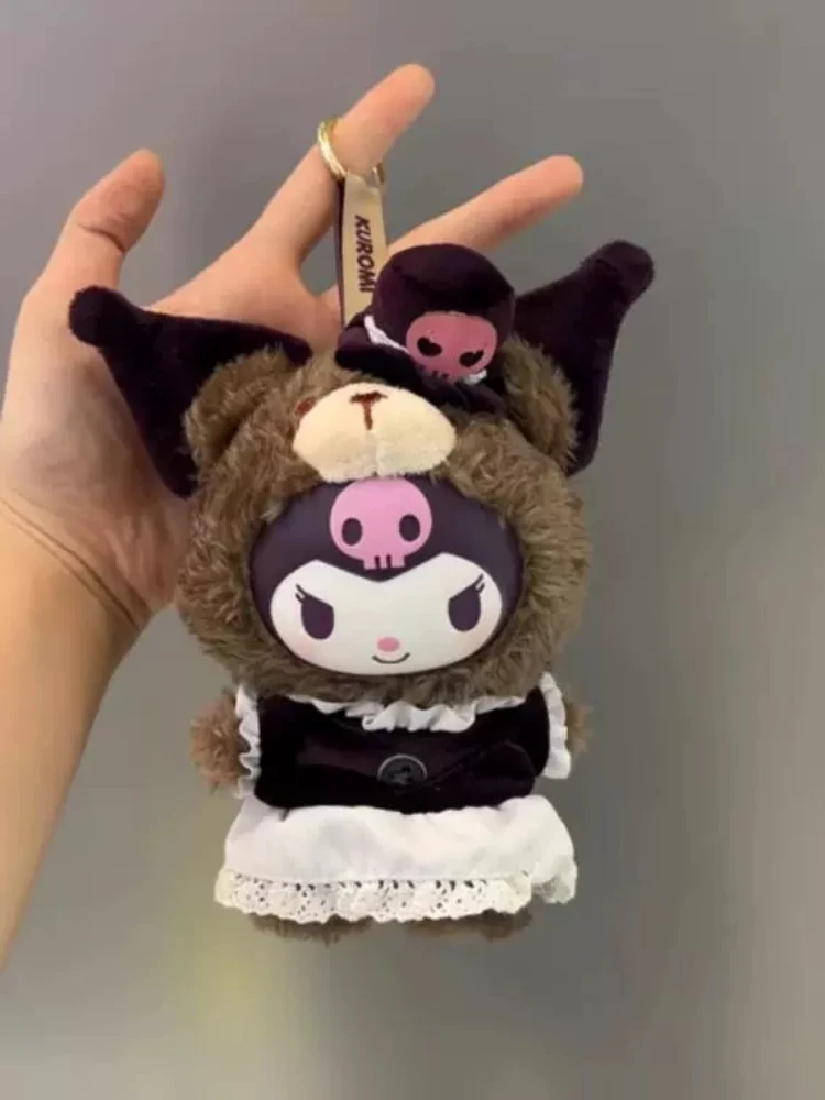 Sanrio Kuromi Cinnamoroll фигурки Hello Kitty модель послеобеденного чая серия виниловая кукла