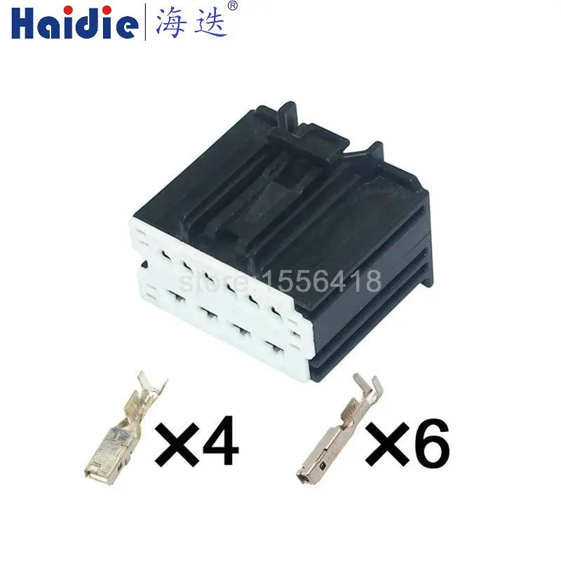 

1 компл. Molex 10-контактный не водонепроницаемый автомобильный соединитель жгут проводов женский автомобильный Электрический кабель соедине...